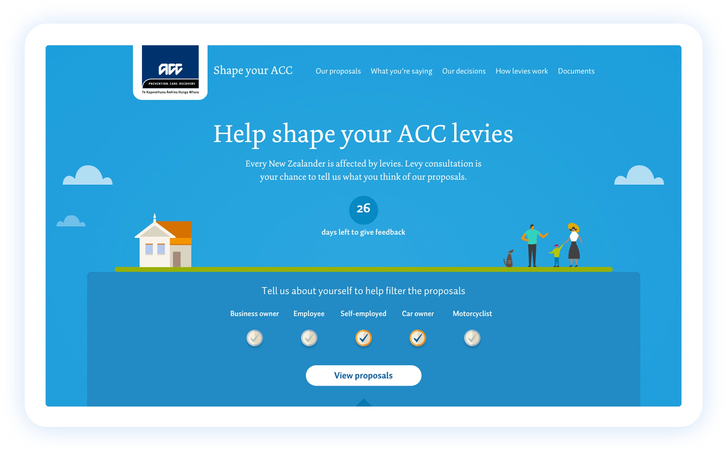 ACC Levy Home