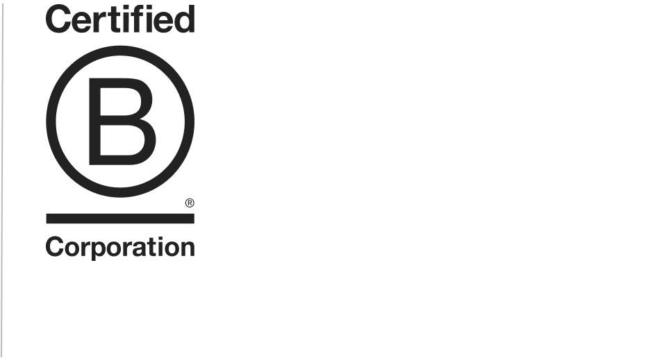 B Corp Logo and line v2